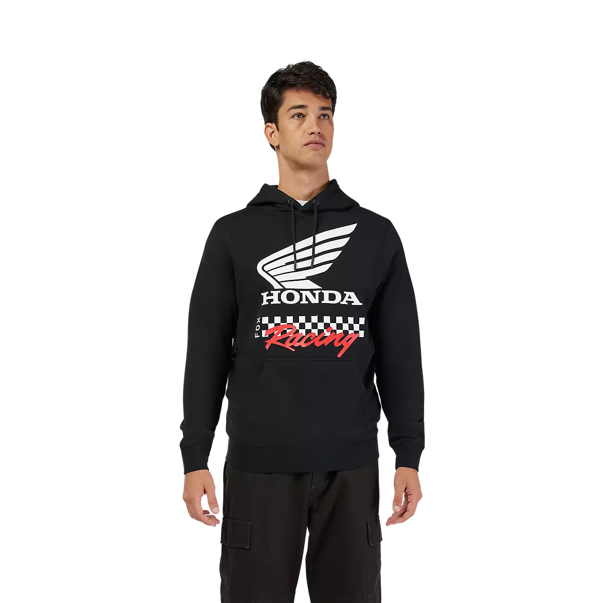 Fox Racing - Honda Pullover Hoodie-Black (34698-001)