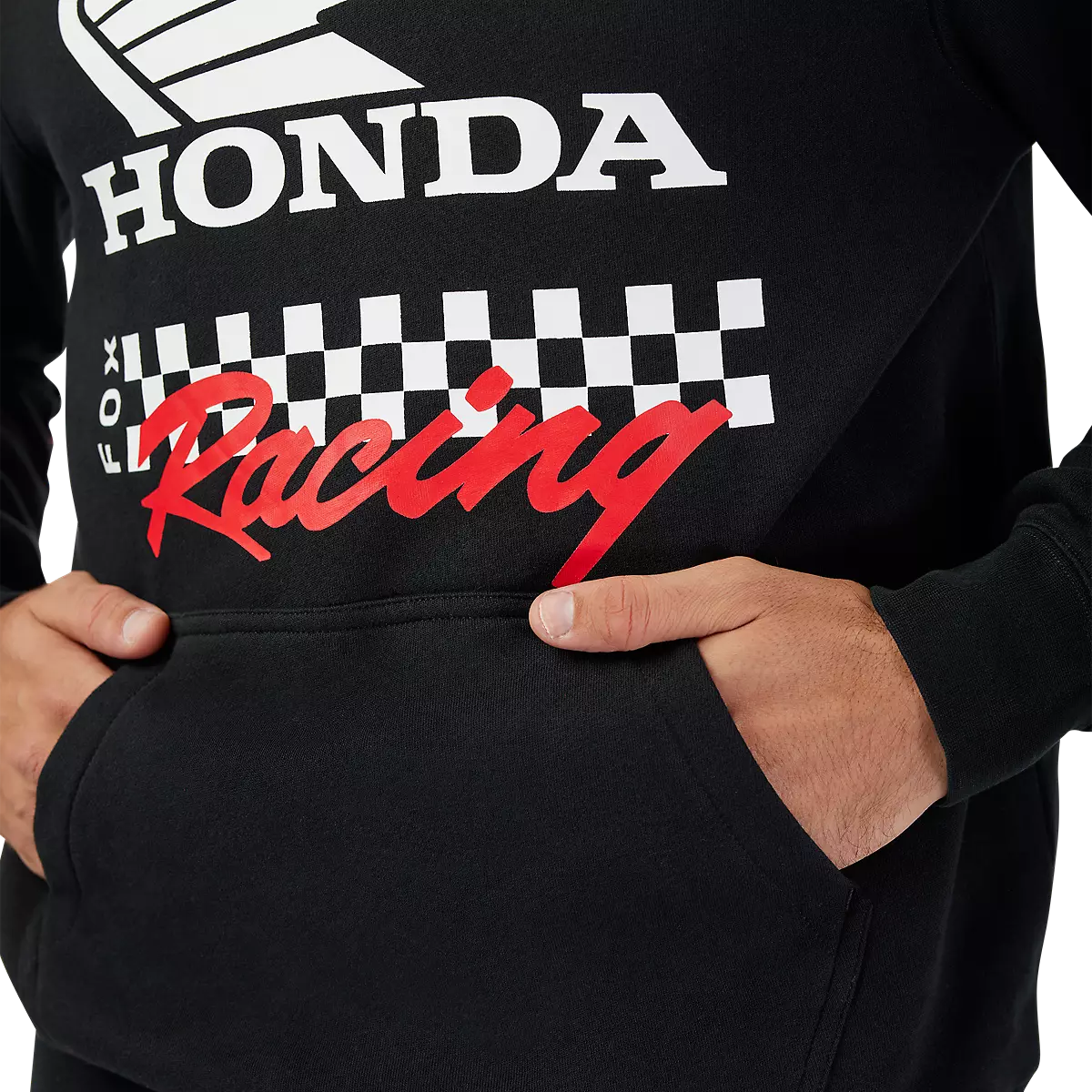 Fox Racing - Honda Pullover Hoodie-Black (34698-001)