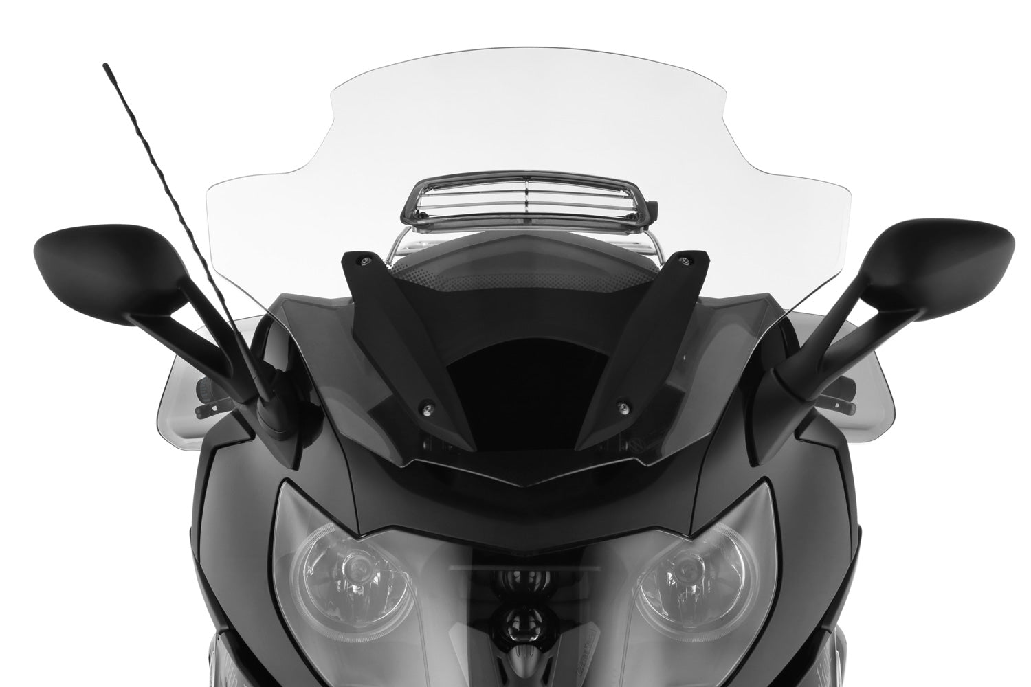 Elegant »MARATHON AIRVENTED« windshield with the unique, controllable ventilation open
