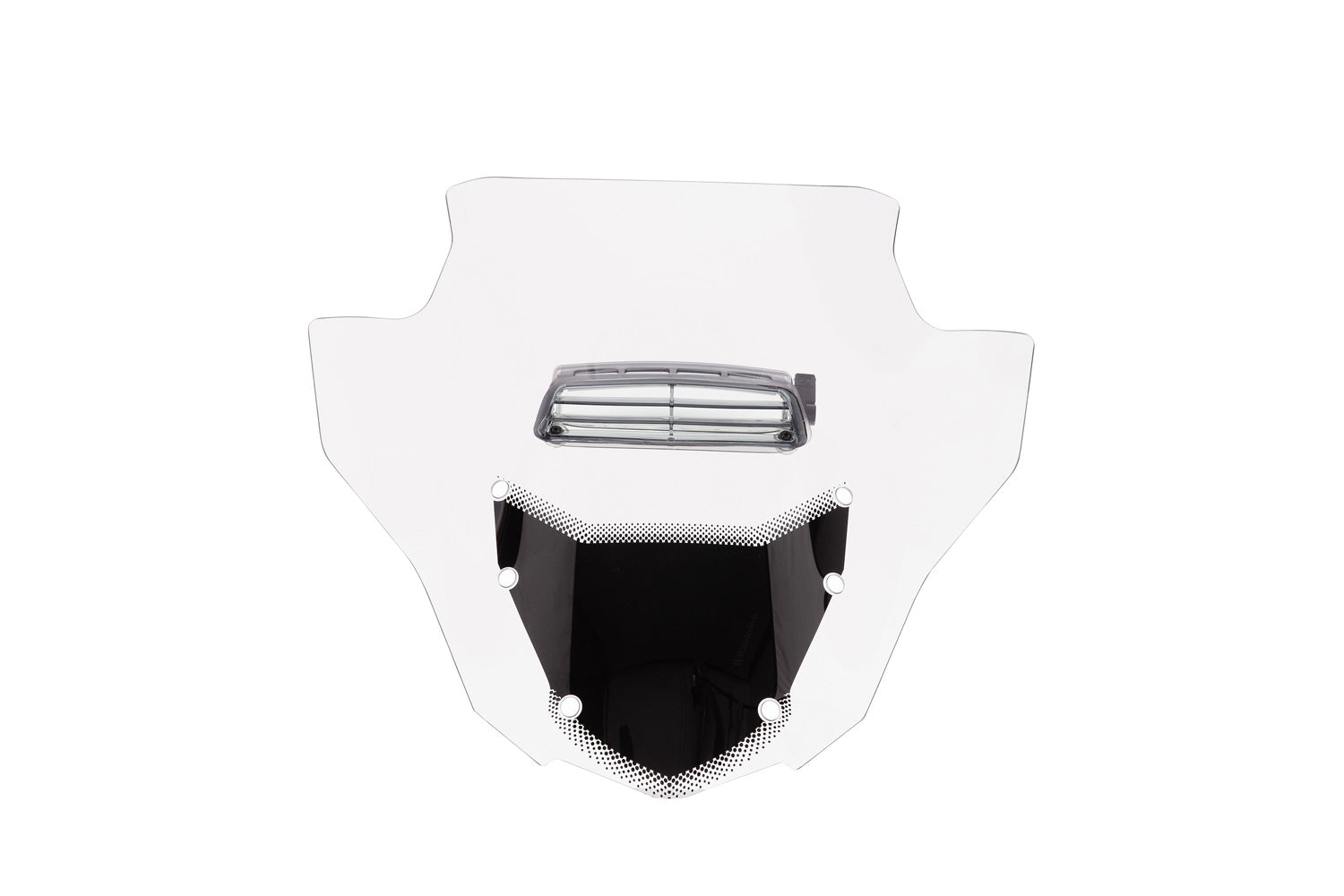 Elegant »MARATHON AIRVENTED« windshield with the unique, controllable ventilation open
