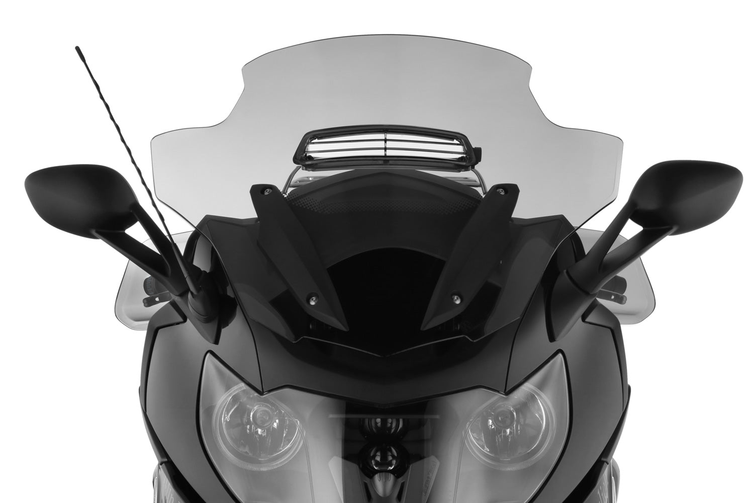 Elegant »MARATHON AIRVENTED« windshield with the unique, controllable ventilation open
