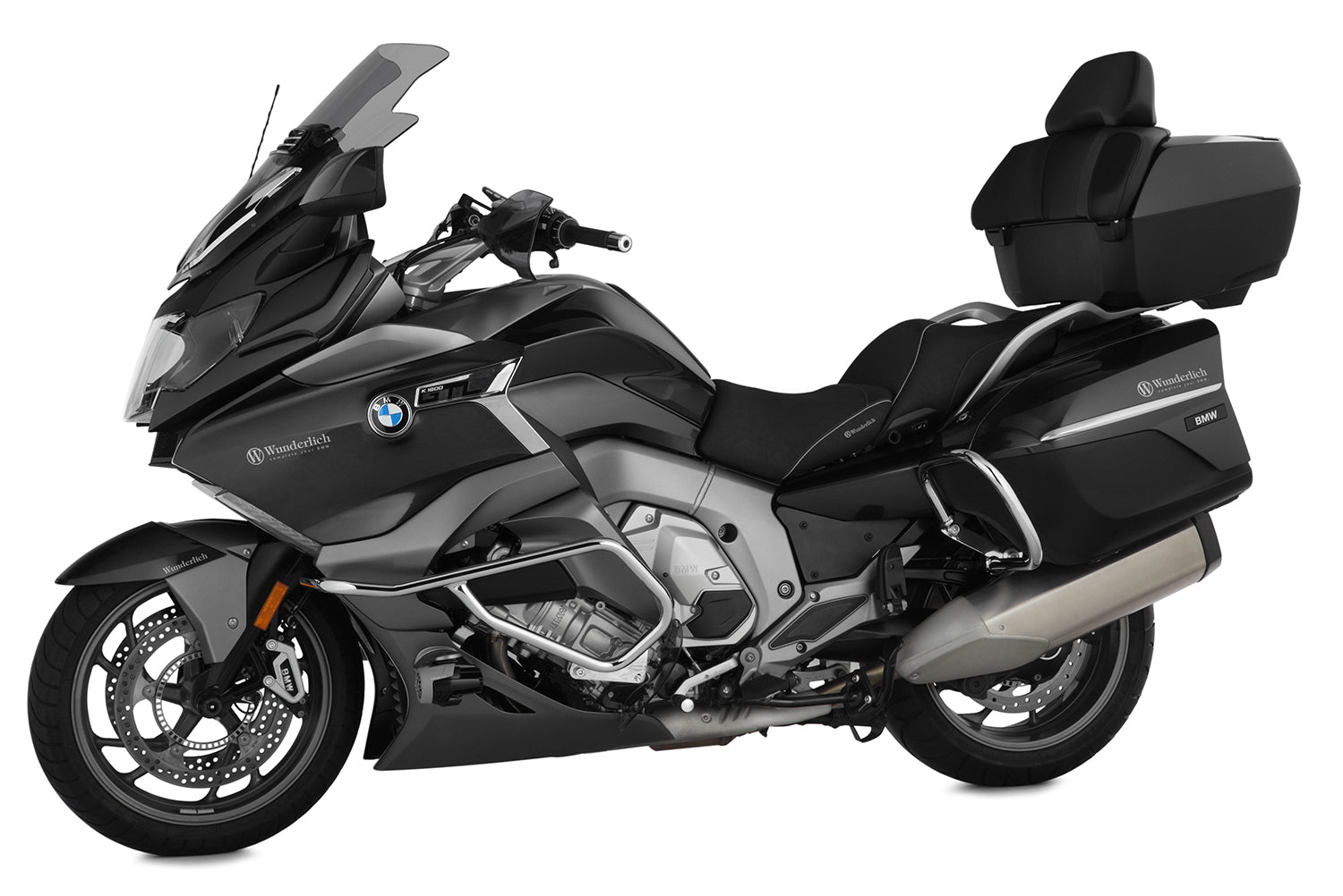 Reliably protects the rear against dirt and splashed up water