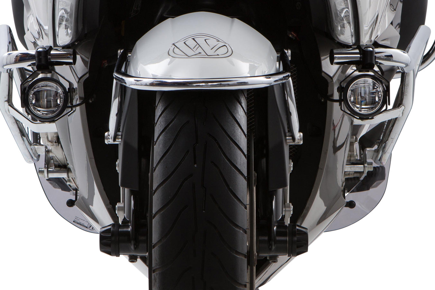 Wunderlich LED additional head light. High luminous, low energy absorption and more active safety!