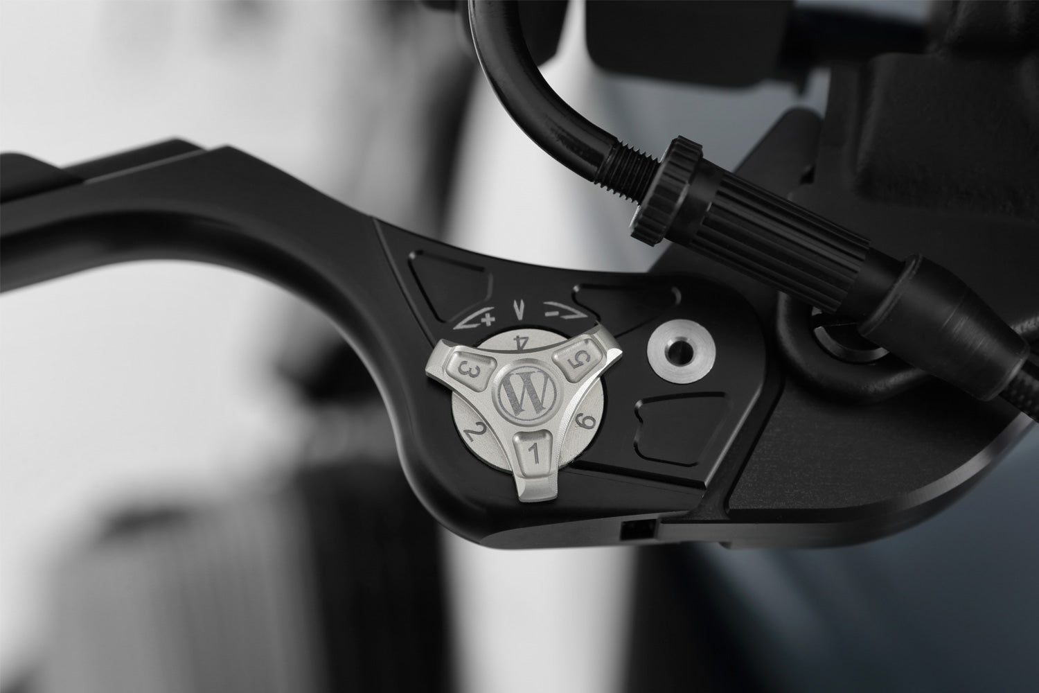 Brake | clutch levers VarioLever with adjustable lever length and reach. The lever length can be changed to suit your personal requirements