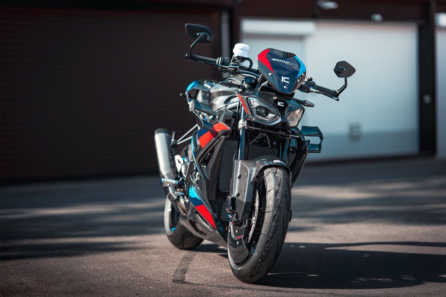 Ilmberger - Headlight Fairing Kit in Glossy Carbon for M 1000 R