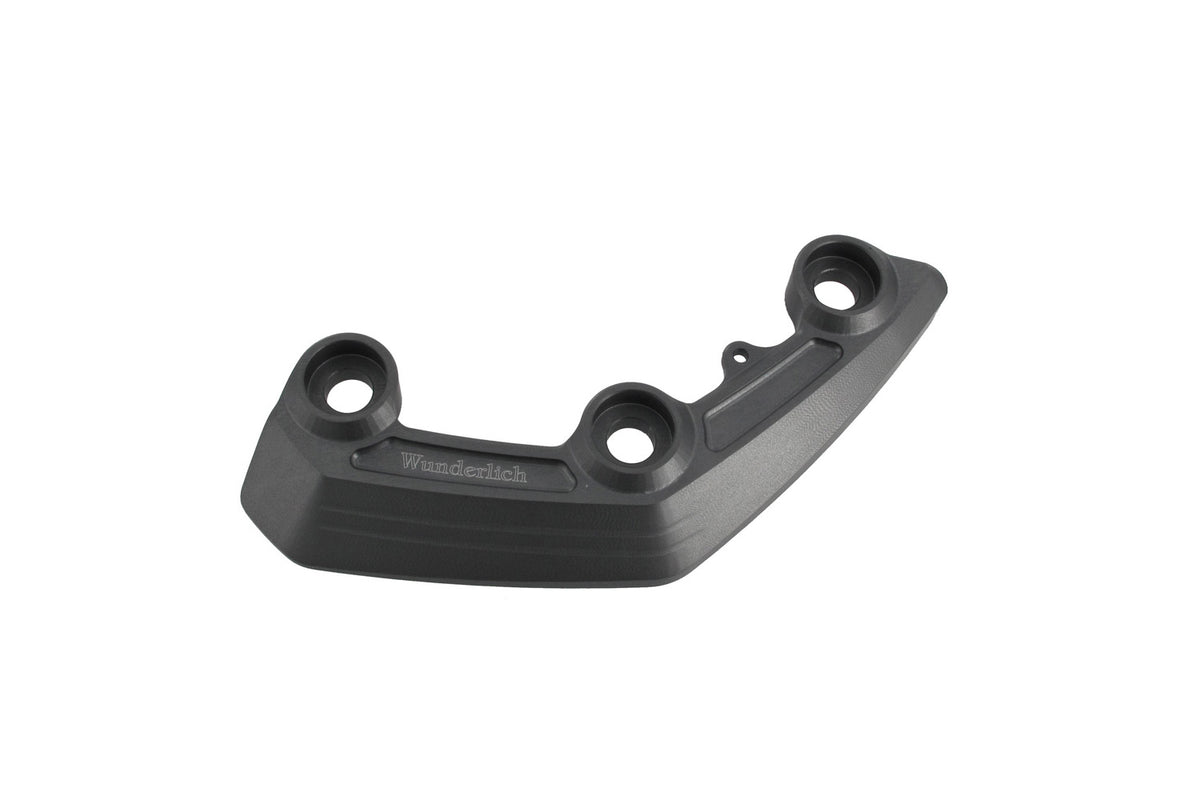 Shock-absorbing grey anodised ignition rotor cover for S 1000 R/ RR that protects the exposed engine covers.