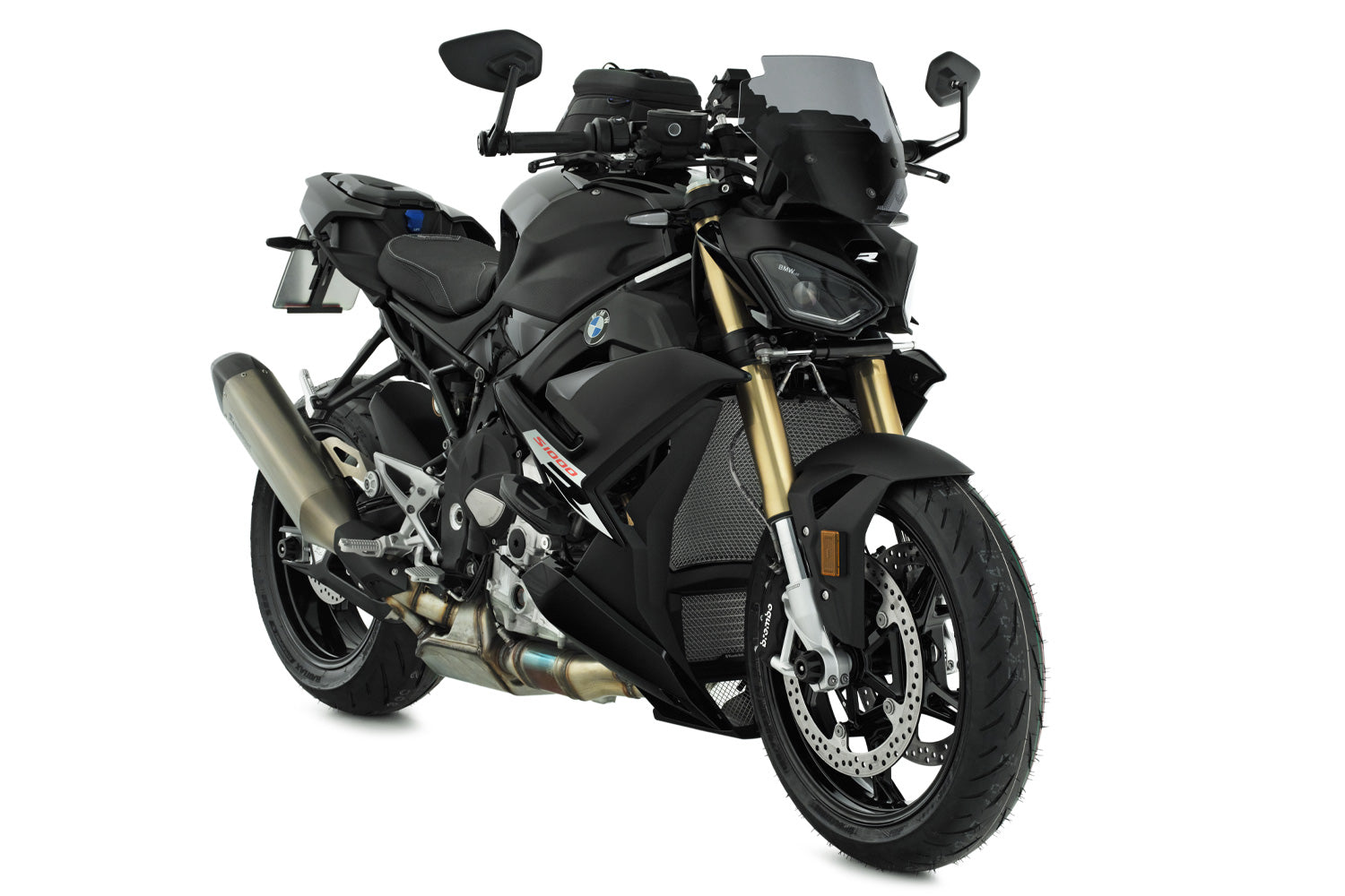 Catches larger foreign bodies and keeps them away from the manifold and the engine without reducing the cooling flow...