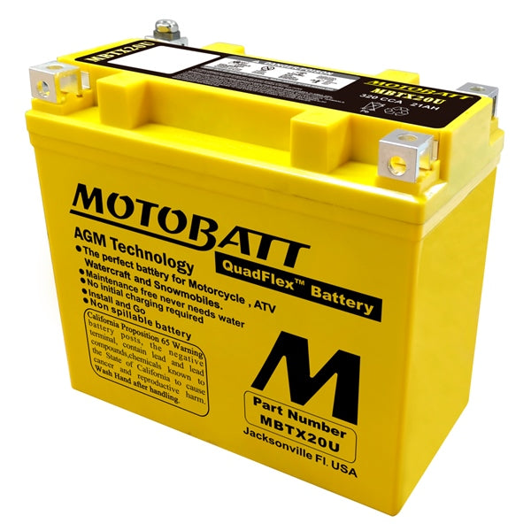 Motobatt-MBTX20U BATTERY QUADFLEX MOTOBATT MBTX20U 6947312400071