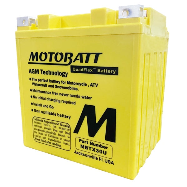 Motobatt-MBTX30U BATTERY QUADFLEX MOTOBATT MBTX30U 6947312400088