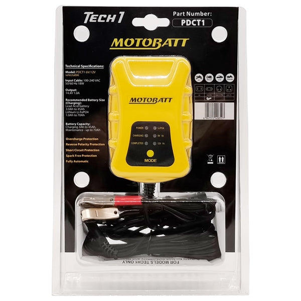 Motobatt-BATTERY CHARGER PDCT1 MOTOBATT PDCT1 
