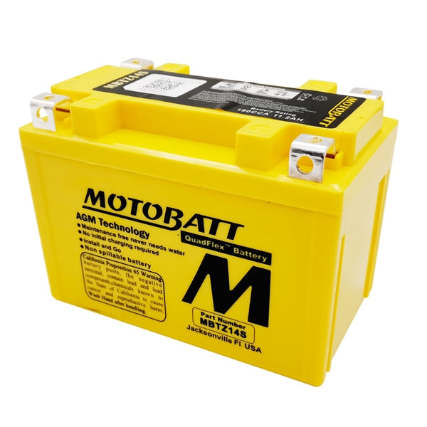 Motobatt-MBTZ14S BATTERY QUADFLEX MOTOBATT MBTZ14S 