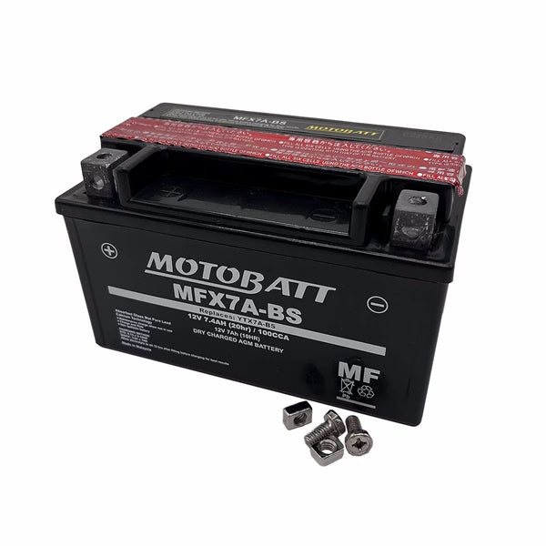Motobatt-MFX7A-BS BATTERY YTX MFX AGM MOTOBATT MFX7A-BS 