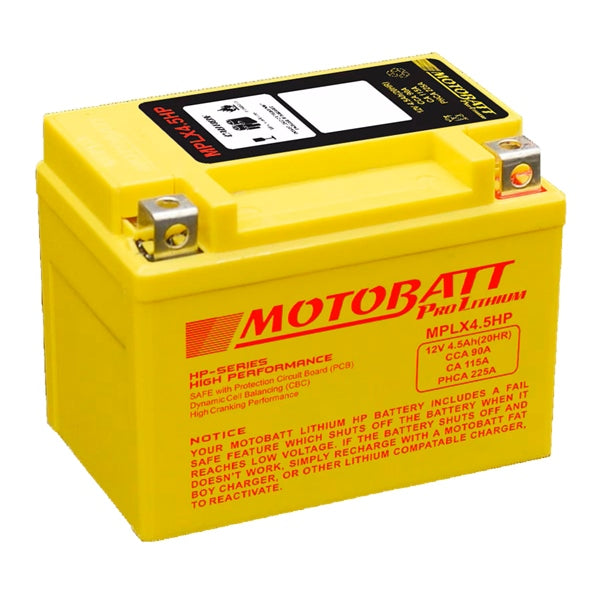 Motobatt-MLXMAX-HP BATTERY PRO LITHIUM MOTOBATT MLXMAX-HP 