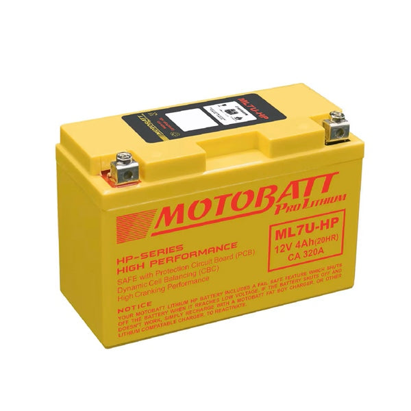 Motobatt-ML7U-HP BATTERY PRO LITHIUM MOTOBATT ML7U-HP 