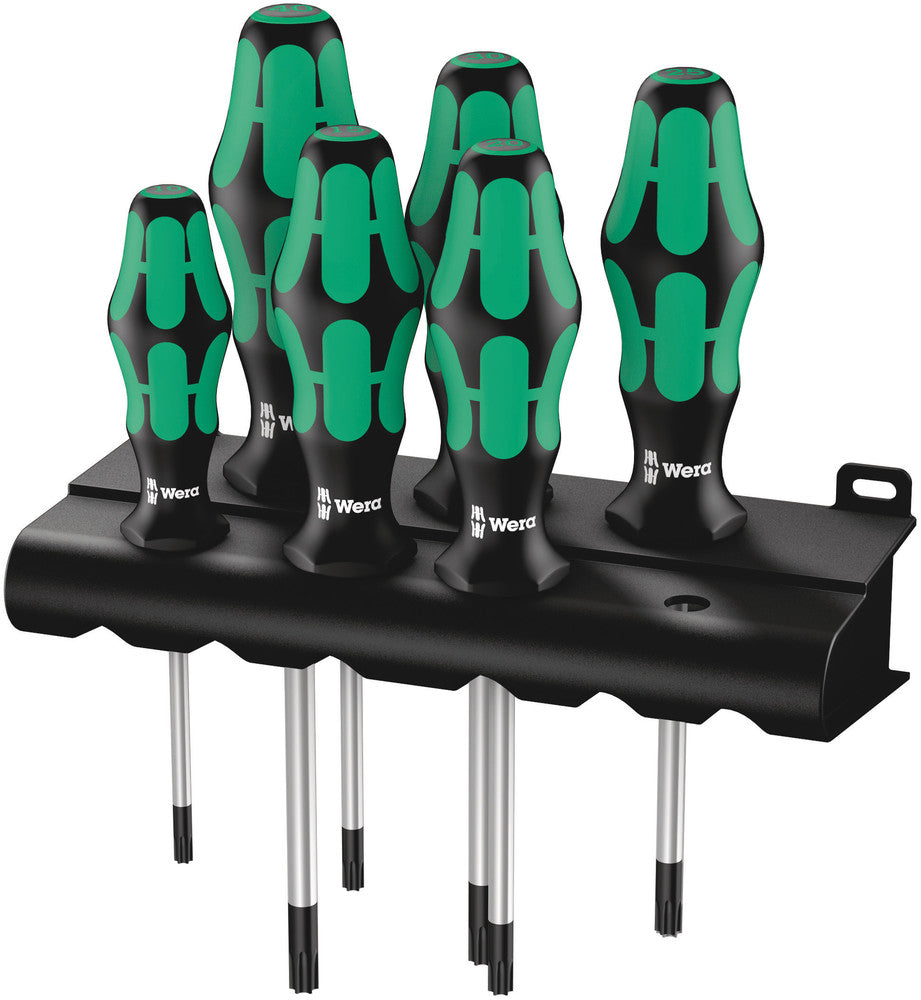 Wera Tools - 367/6 TORX® Screwdriver set Kraftform Plus and rack