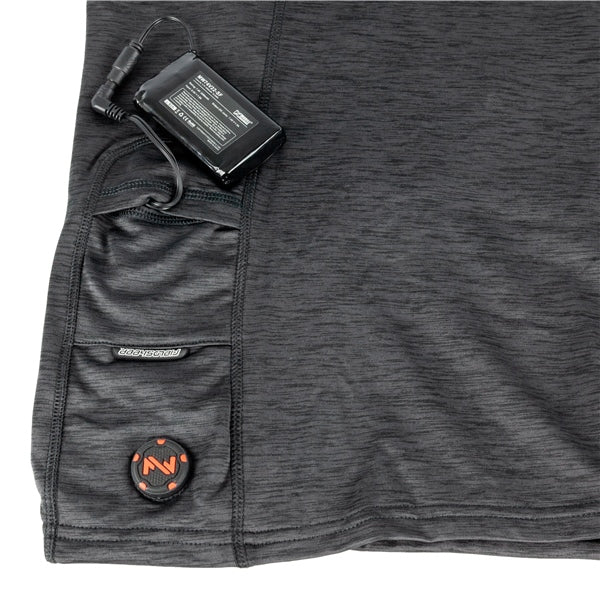 MobileWarming-HEATED UNDERWEAR TOP ION WOM BK 2XL MWWT13010620 078928653417