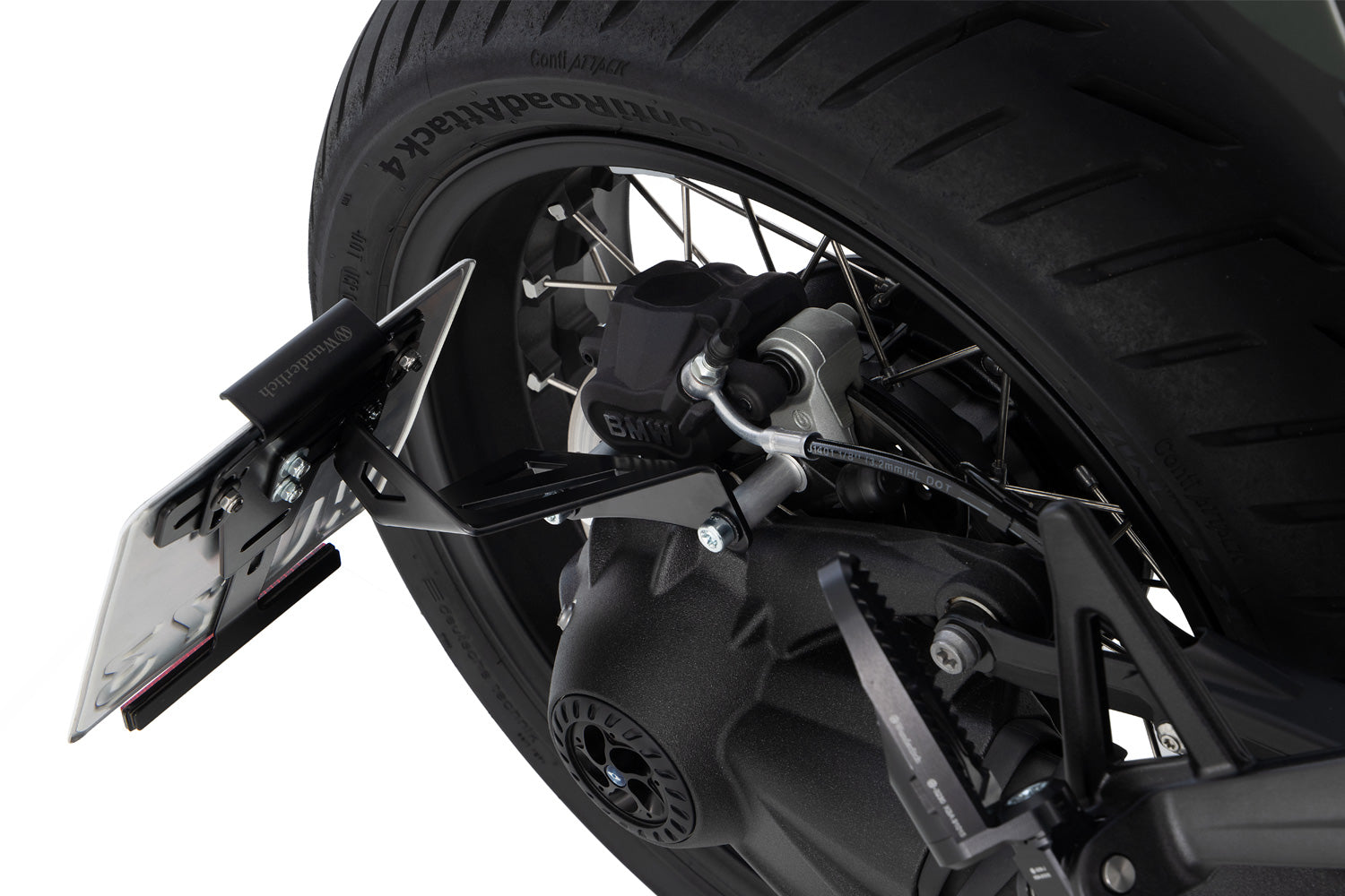 Wunderlich Number Plate Holder LOW R12 - Wunderlich ✔ Premium components ✔ Integrated design ➜ Order now
