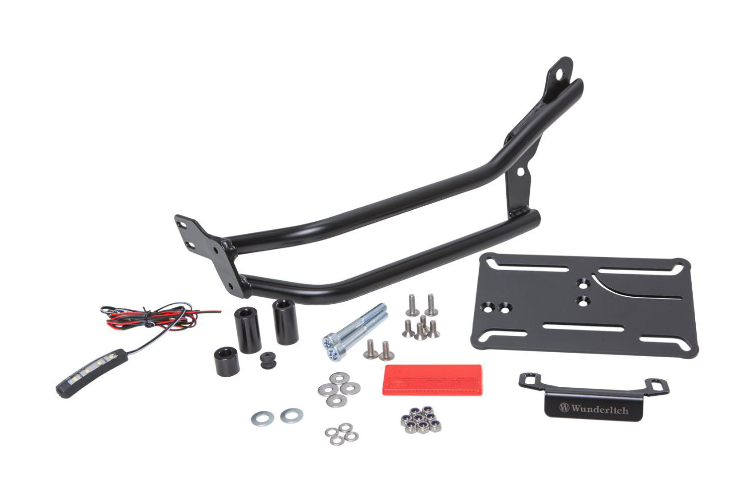 Wunderlich SWING License Plate Holder for Cardan Mount R 12 - complete your BMW ✔ Premium components ✔ Integrated design ➜ Order now