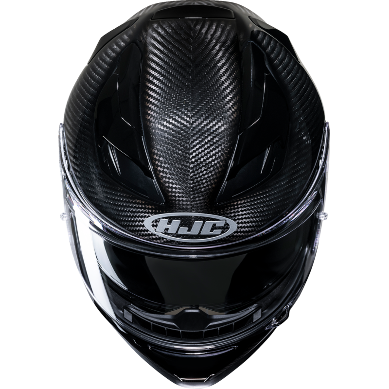 HJC F71 Carbon Solid Black top