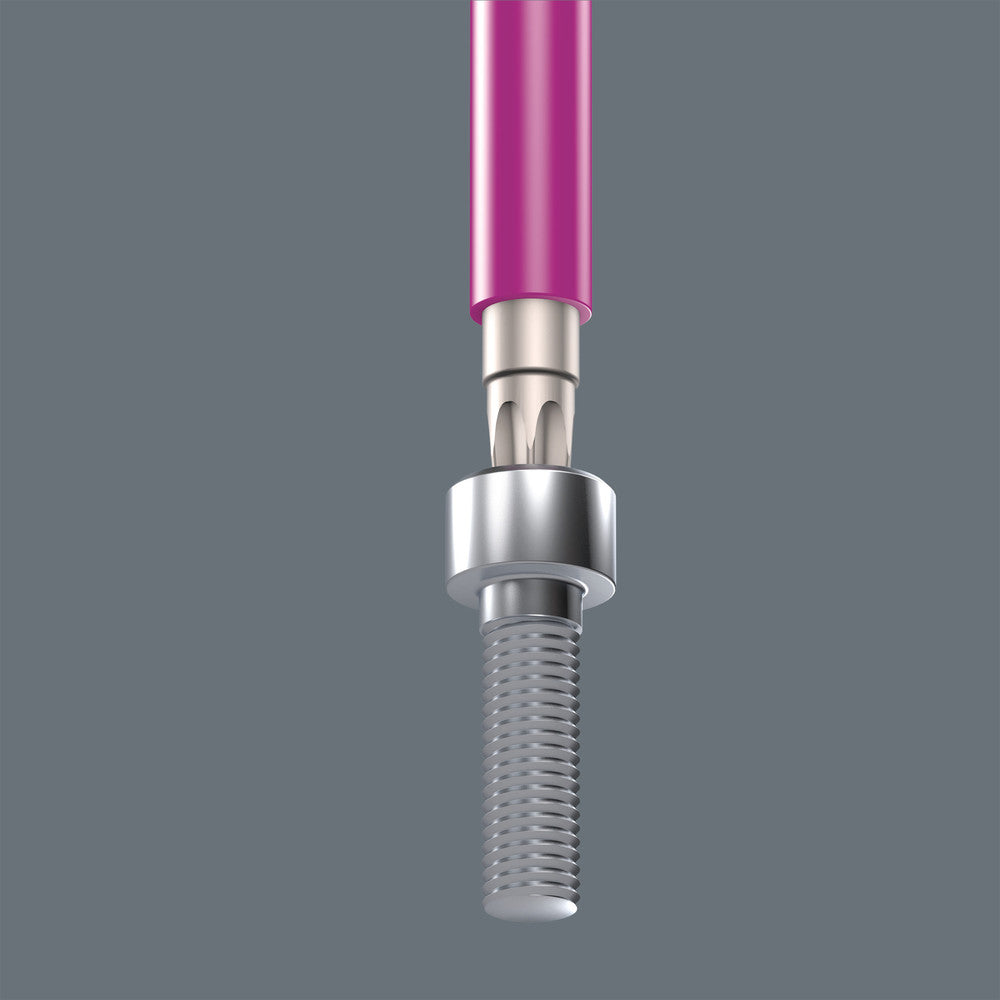 Wera Tools - 3967/9 TX SXL Multicolour HF Stainless 1 L-key set with holding function, stainless