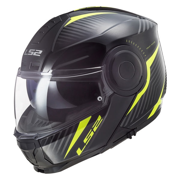 LS2-HELM HORIZON SKID BK/YE HVS M LS2 902-1103 1902-1103