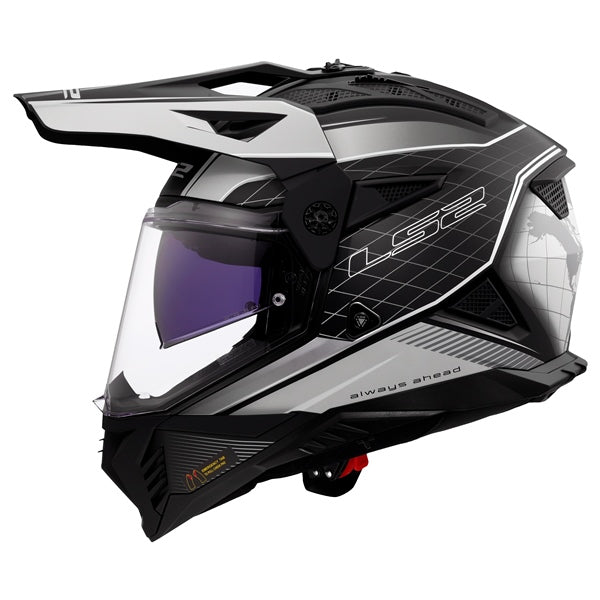 LS2-HELM BLAZE II MERIDIAN W/SUNV BK/LGY 3XL 702-1137 6942141715112