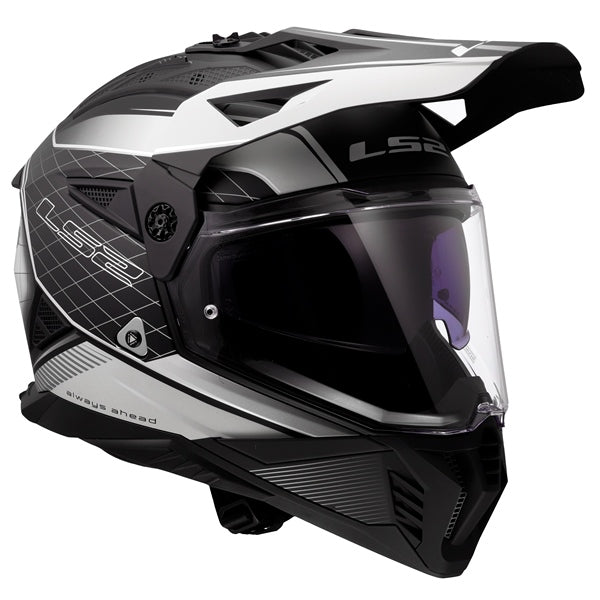 LS2-HELM BLAZE II MERIDIAN W/SUNV BK/LGY 3XL 702-1137 6942141715112