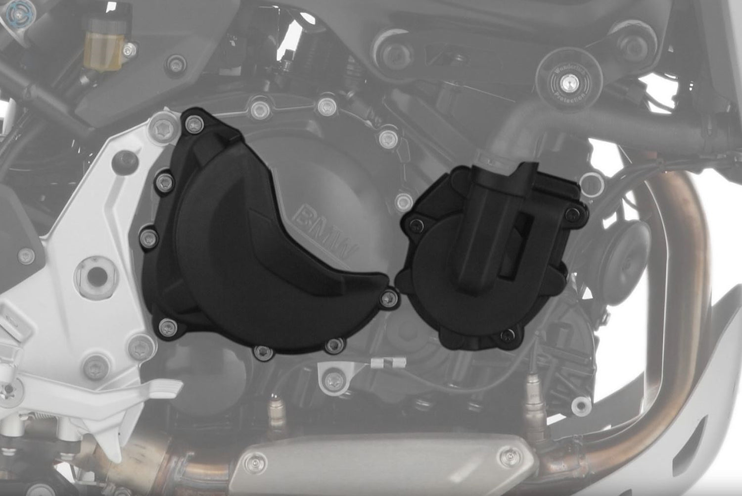 This engine protection cover set consists of three covers that reliable protection for the exposed points on the engine