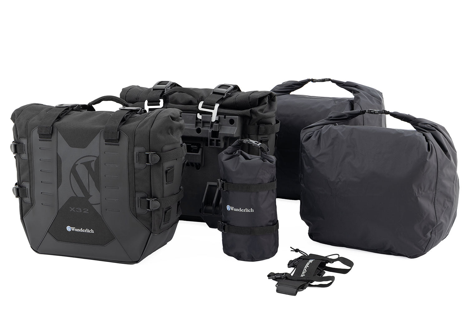 Wunderlich - X Luggage System Side Bags with Carrier for F 450 GS