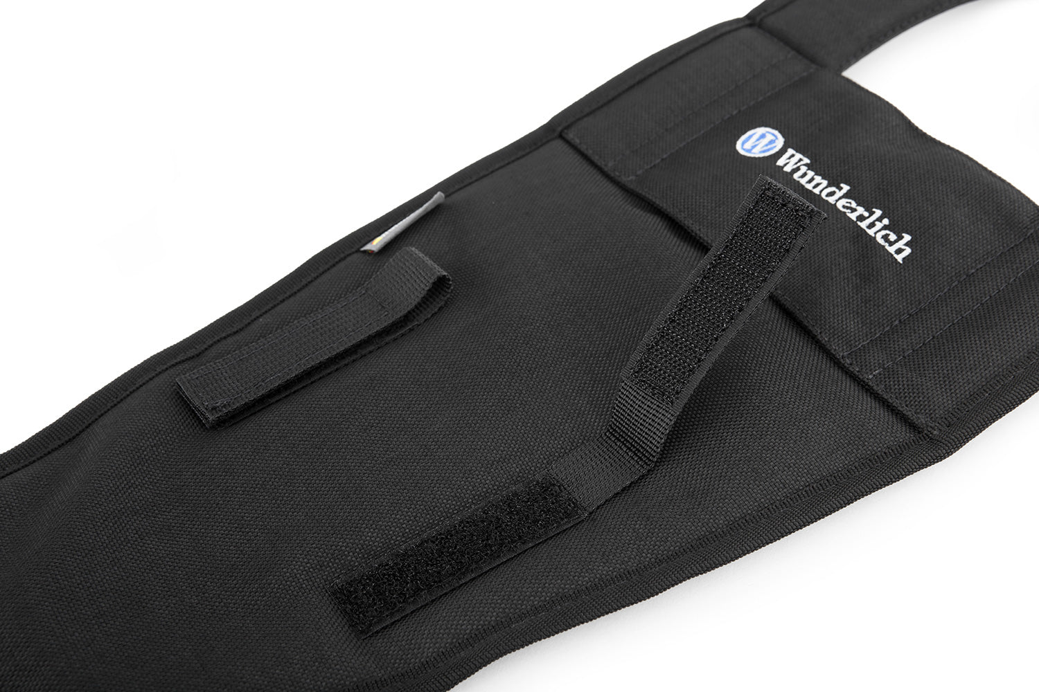 The mounting system is attached to the vehicle with minimal hand pressure and the tank bag can be quickly fastened to it. 