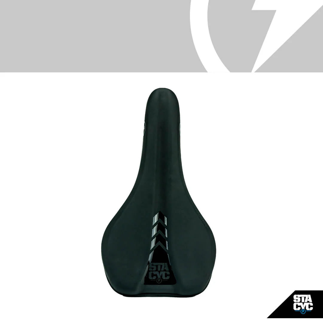 Stacyc - Saddle - Black/Black Chevron