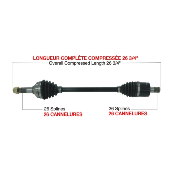 KimpexHD - Complete HD Axle (KAW-6016HDK)