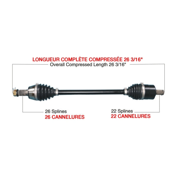 KimpexHD-AXLE COMPLETE HD KIMPEXHD POL-6026HDK 416514416514