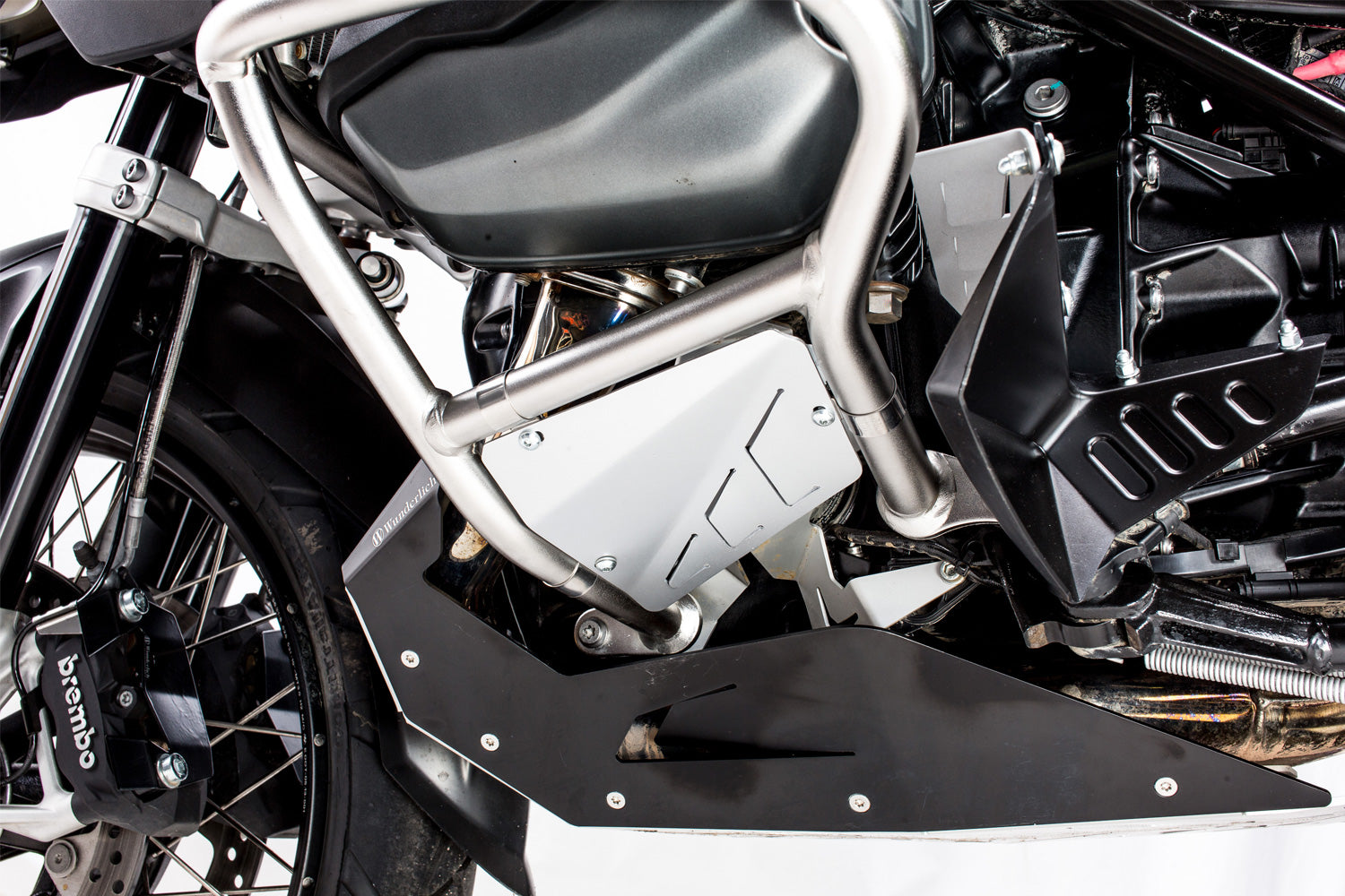 Wunderlich rock guard set for original BMW crash bars. R 1200 GS LC Adventure - complete your BMW ✔ Premium components ✔ Integrated design ✔