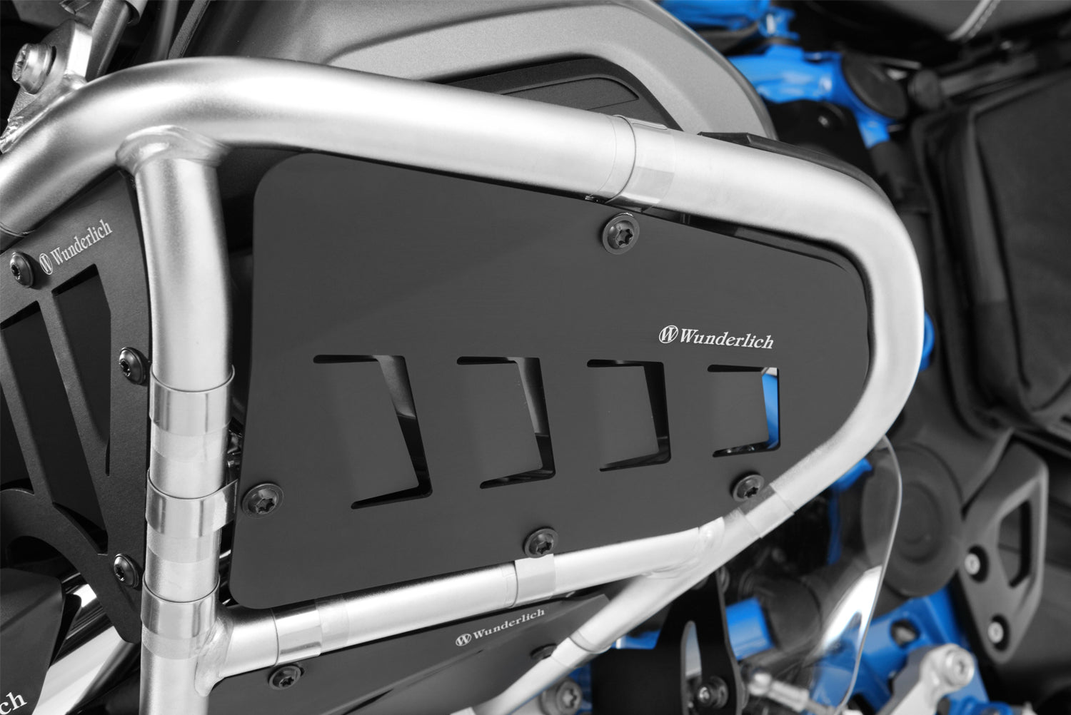 Wunderlich Rock Guard Set for Original BMW Engine Protection Bars.
