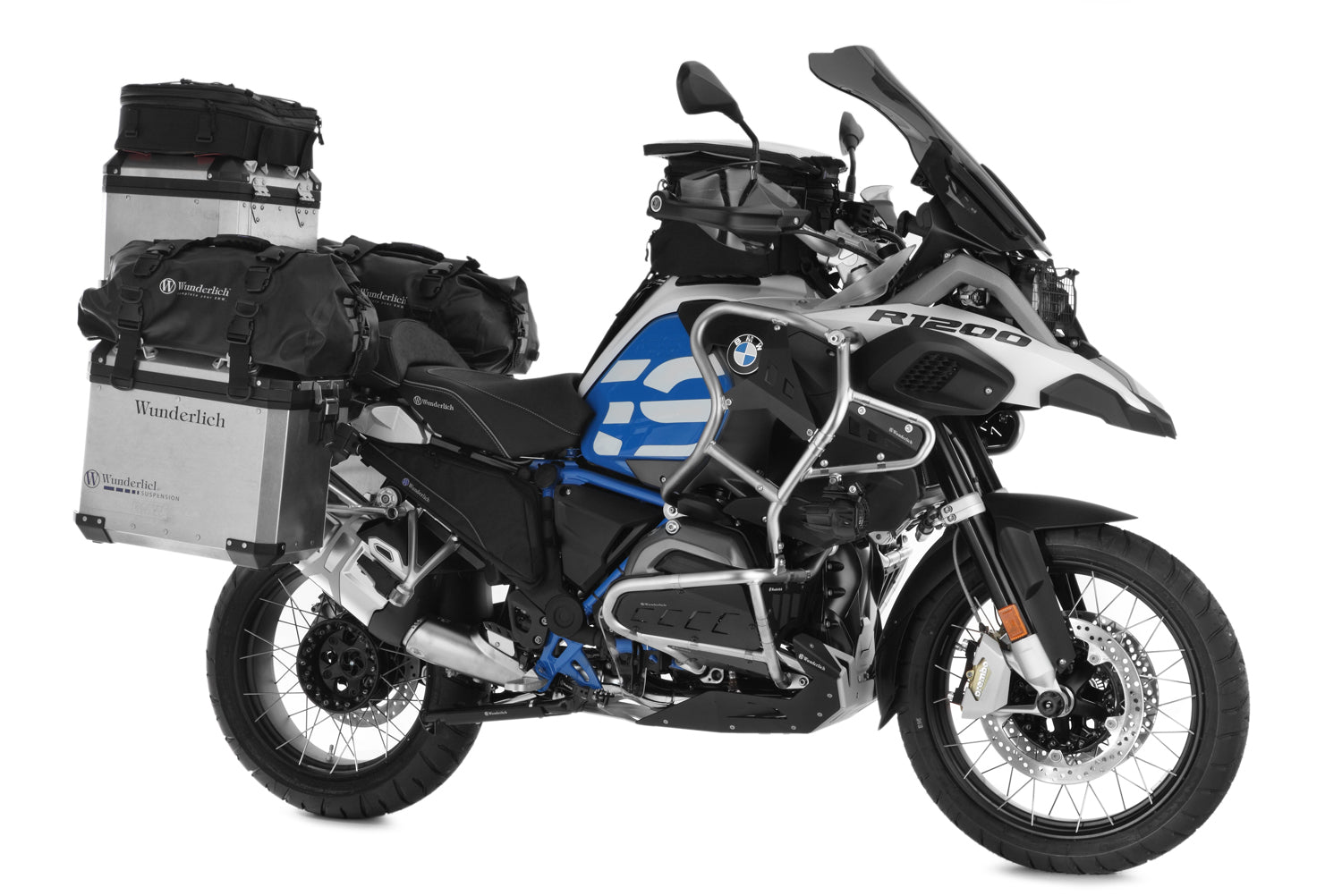Wunderlich Rock Guard Set for Original BMW Engine Protection Bars.
