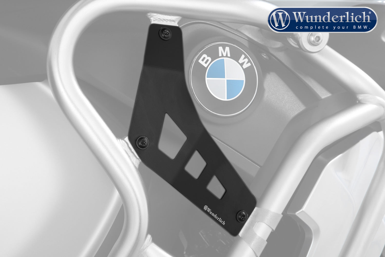 Wunderlich filler plates for tank protection bar extension R 1250 GS Adventure - complete your BMW ✔ Premium components ✔
