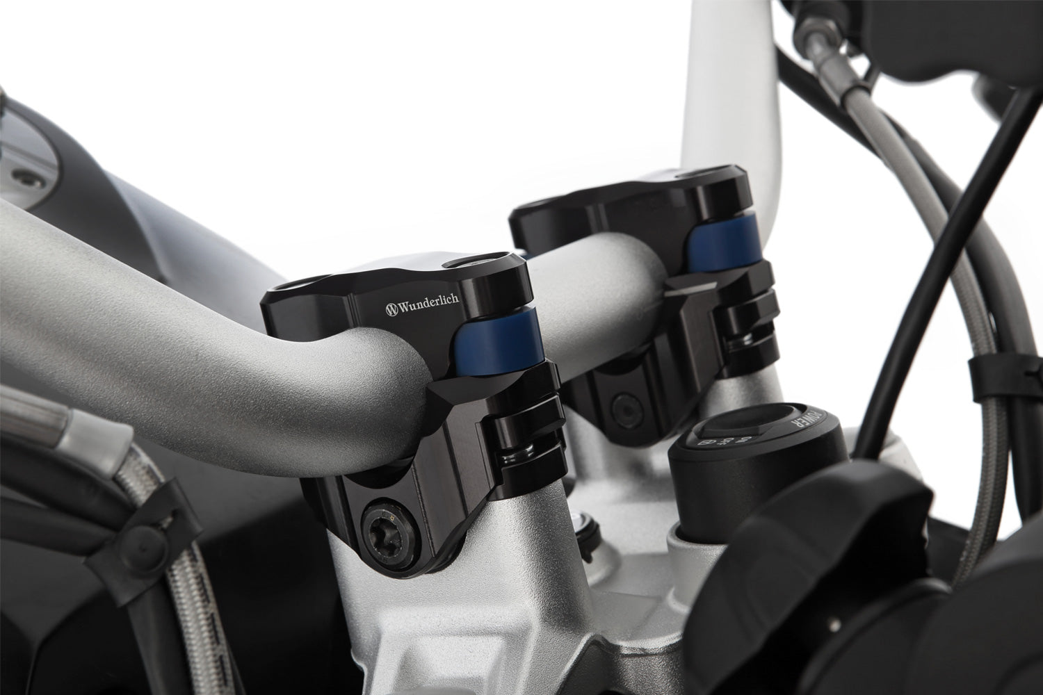 Handlebar riser by Wunderlich - complete your BMW ✔ Premium components ✔ Integrated design ➜ Order now