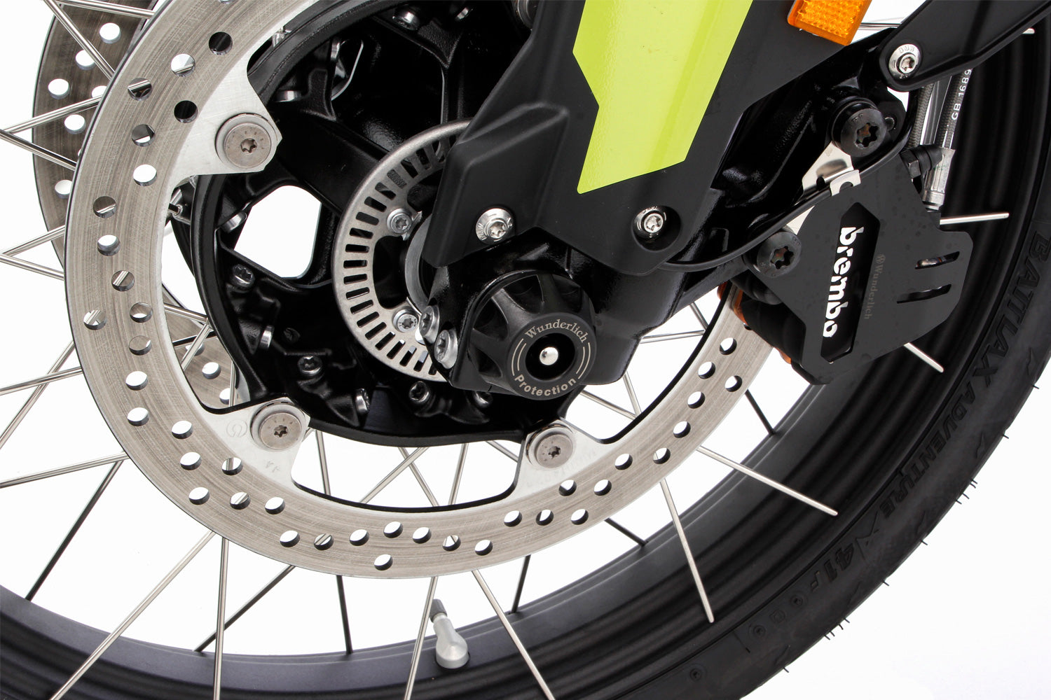 Wunderlich Axle protection pads F 900 GS DOUBLESHOCK - complete your BMW ✔ Premium components ✔ Integrated design ➜ Order now