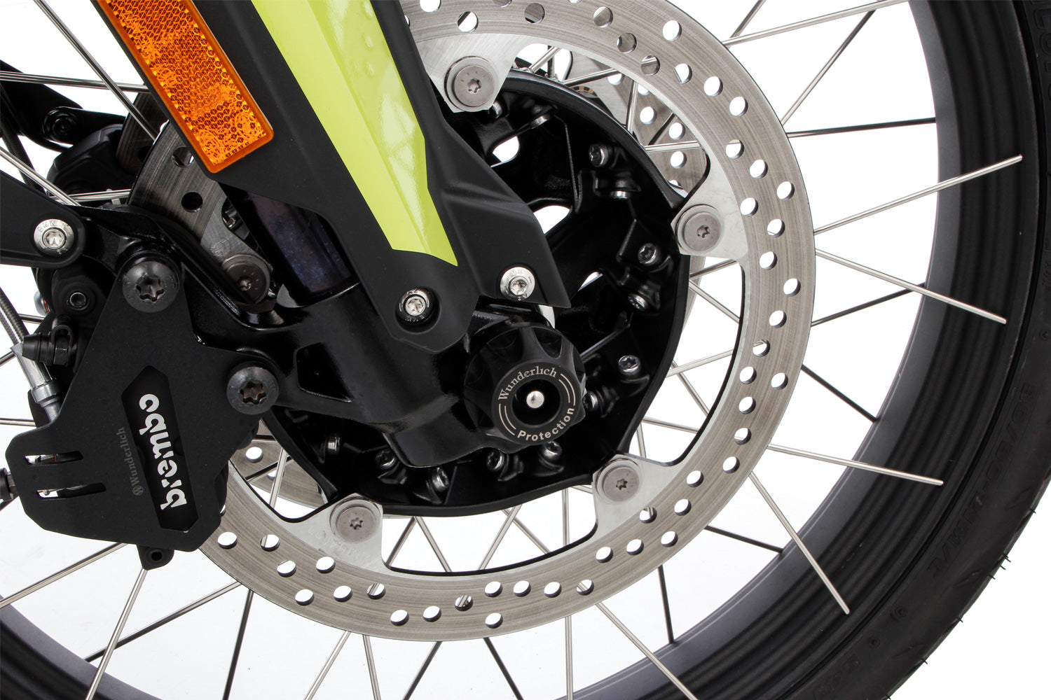 Wunderlich Axle protection pads F 900 GS DOUBLESHOCK - complete your BMW ✔ Premium components ✔ Integrated design ➜ Order now