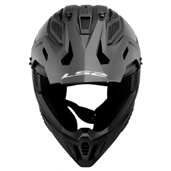 LS2-HELM GATE II SOLID MAT BK 3XL LS2 708-1017 6942141715938