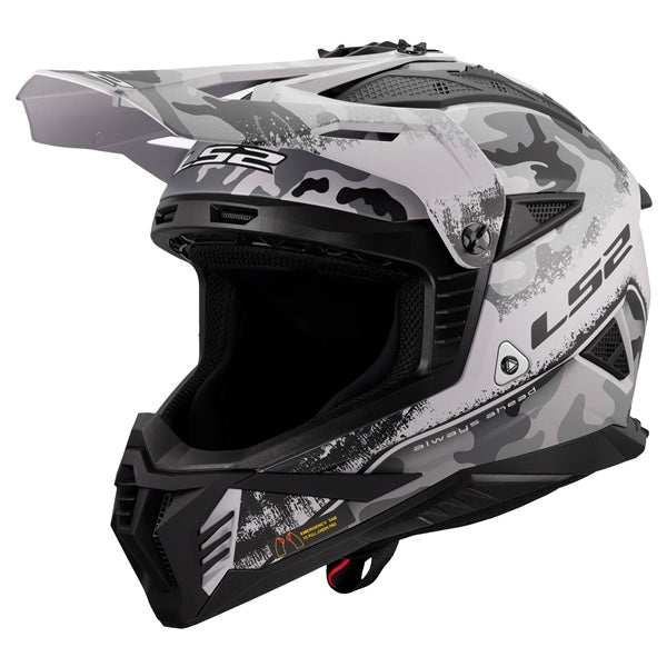 LS2-HELM GATE II CARBINE TONAL GY/BK 3XL LS2 708-1107 6942141719691