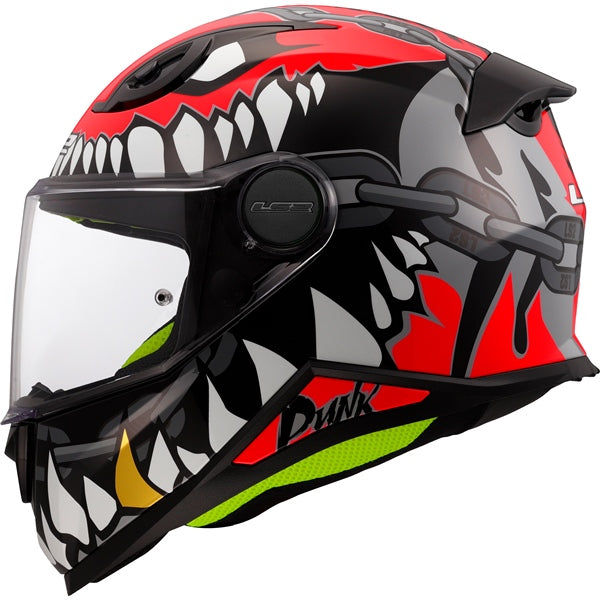 LS2-HELM KID PUNK GY/RD L 168122132L 