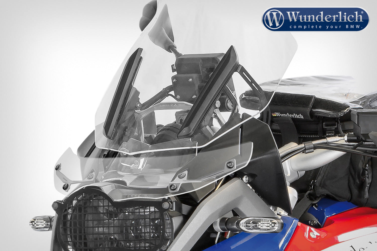 Wunderlich “COMFORT” pane increase for the R 1200 GS-LC