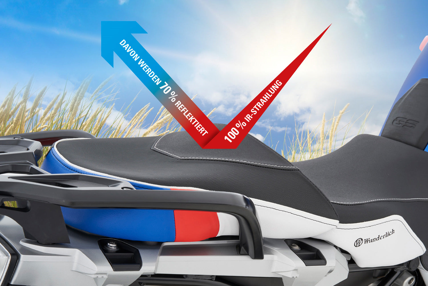 Wunderlich AKTIVKOMFORT rider seat-42720-402