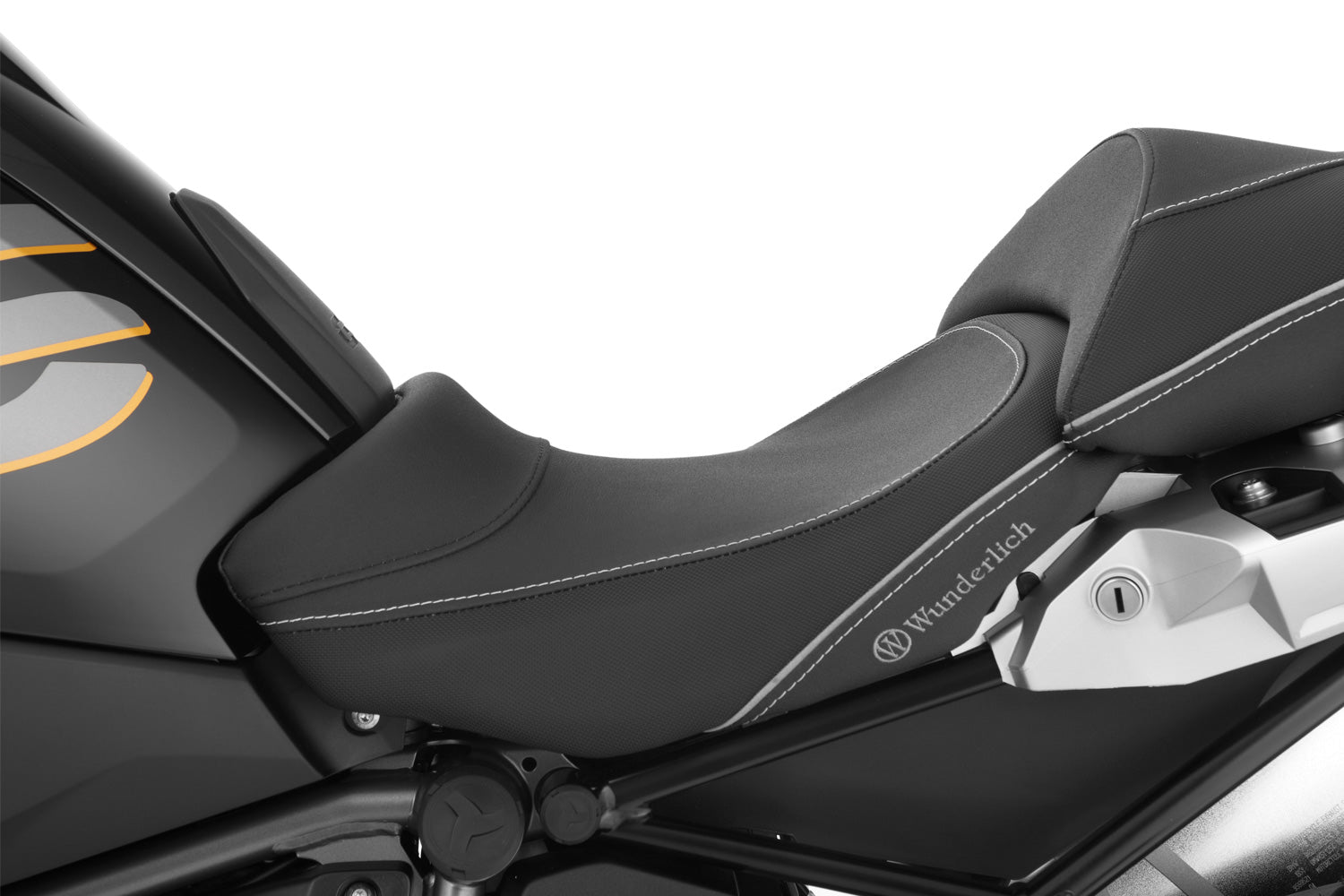 Wunderlich AKTIVKOMFORT rider seat - with seat heating Smart Plug & Play-42726-012