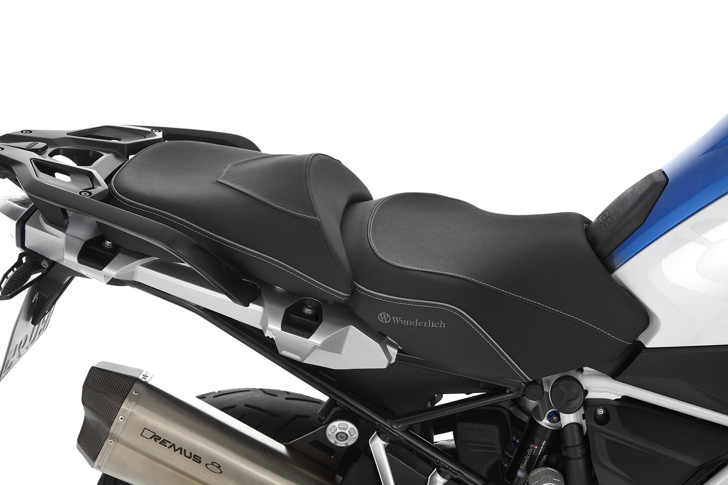 Wunderlich AKTIVKOMFORT rider seat - with seat heating Smart Plug & Play-42726-022