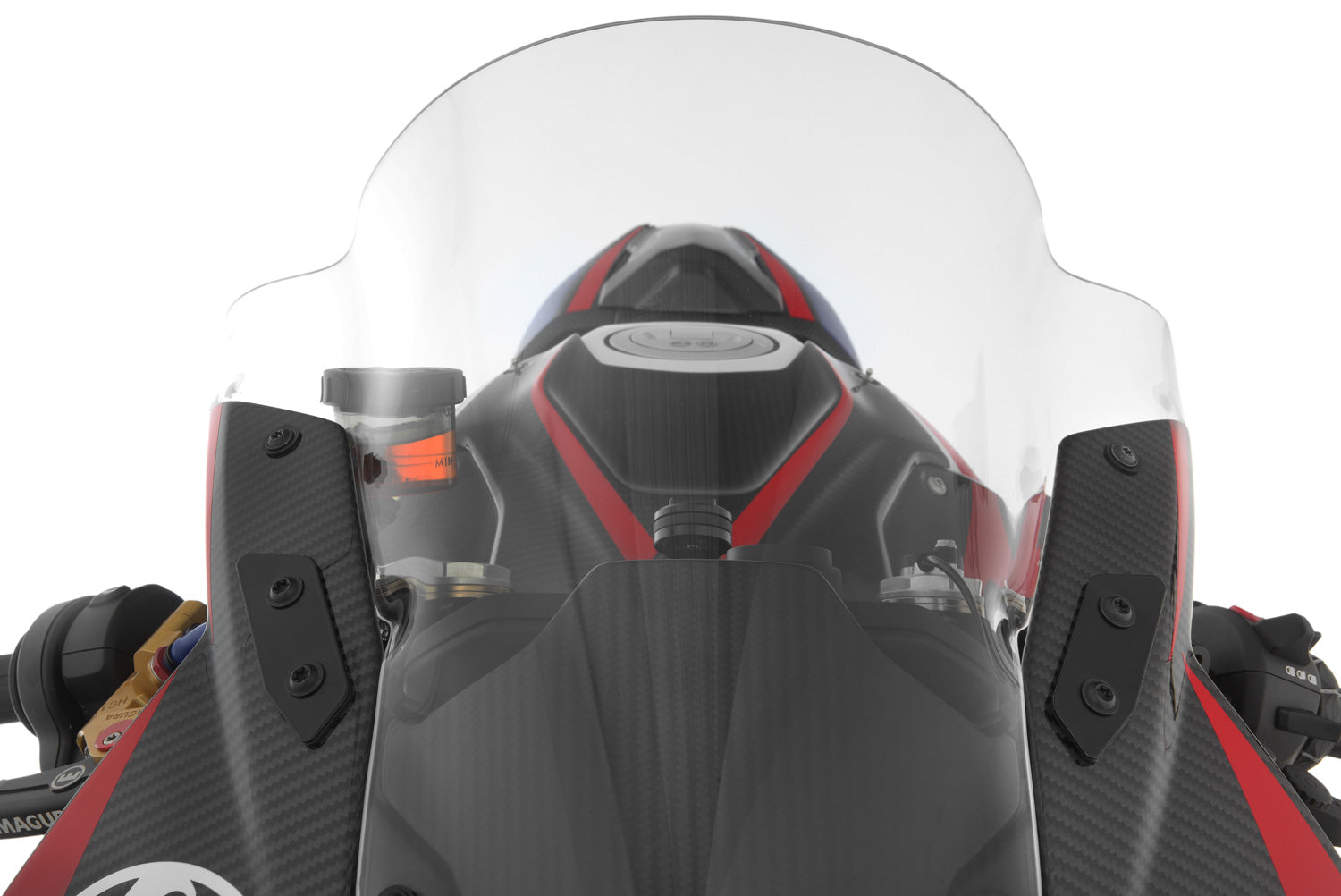 High-quality covers cut precisely to contour for the mirror recesses