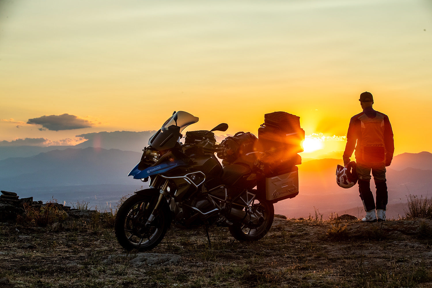 Engine housing protection bmw r1200gs lc from wunderlich - protects the lc engine reliable from demage