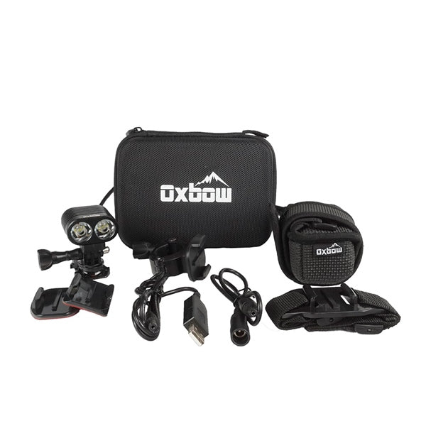 OxbowGear-HELMET LIGHT W/ BATTERY & MOUNT HL1011 00860932002653